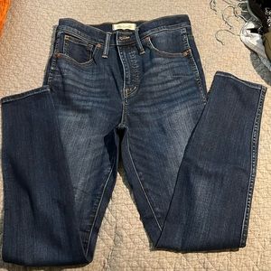Madewell skinny jeans
